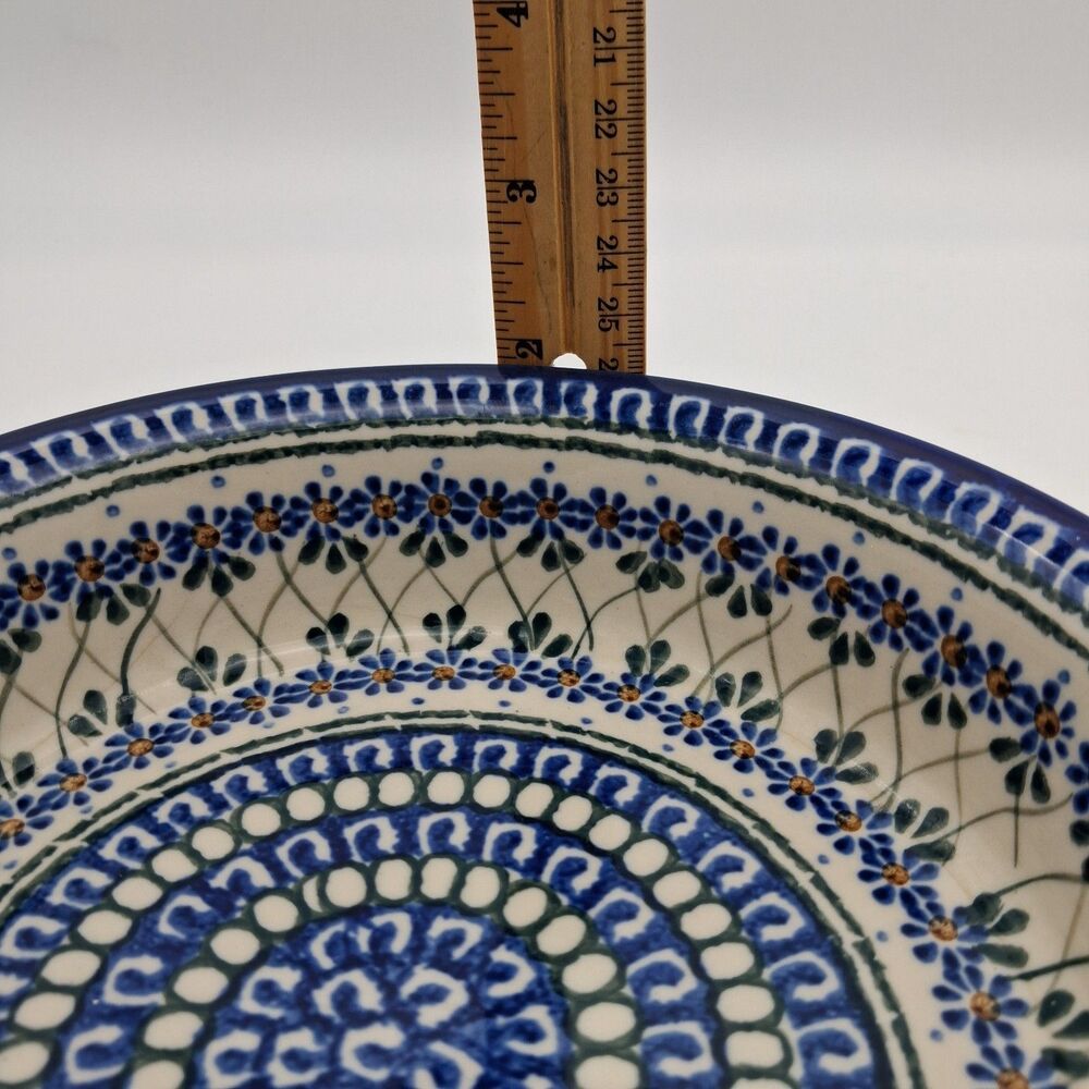 Polish Pottery 8" Baking Dish Unikat - 361 K. Deptula - Picture 5 of 8